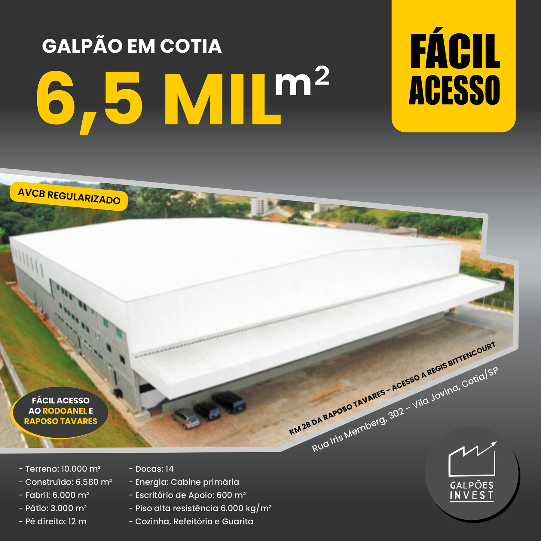 Galpão Cotia