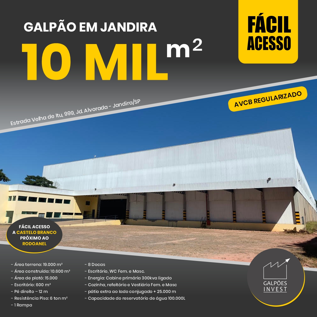 Galpão em Jandira
